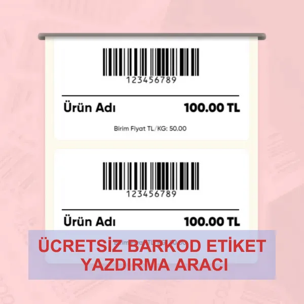 Barkod Etiket Yazdırma Aracı, Barkodlu Etiket Oluşturucu