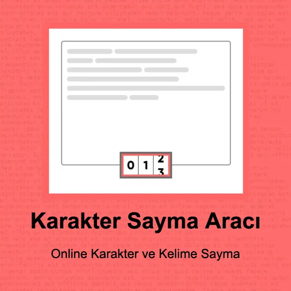 Karakter Sayma Aracı